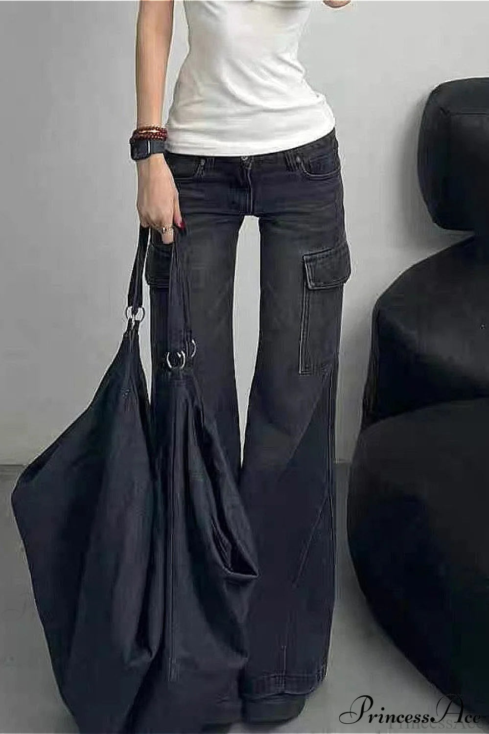 Slim Fit Low Waist Denim Pant