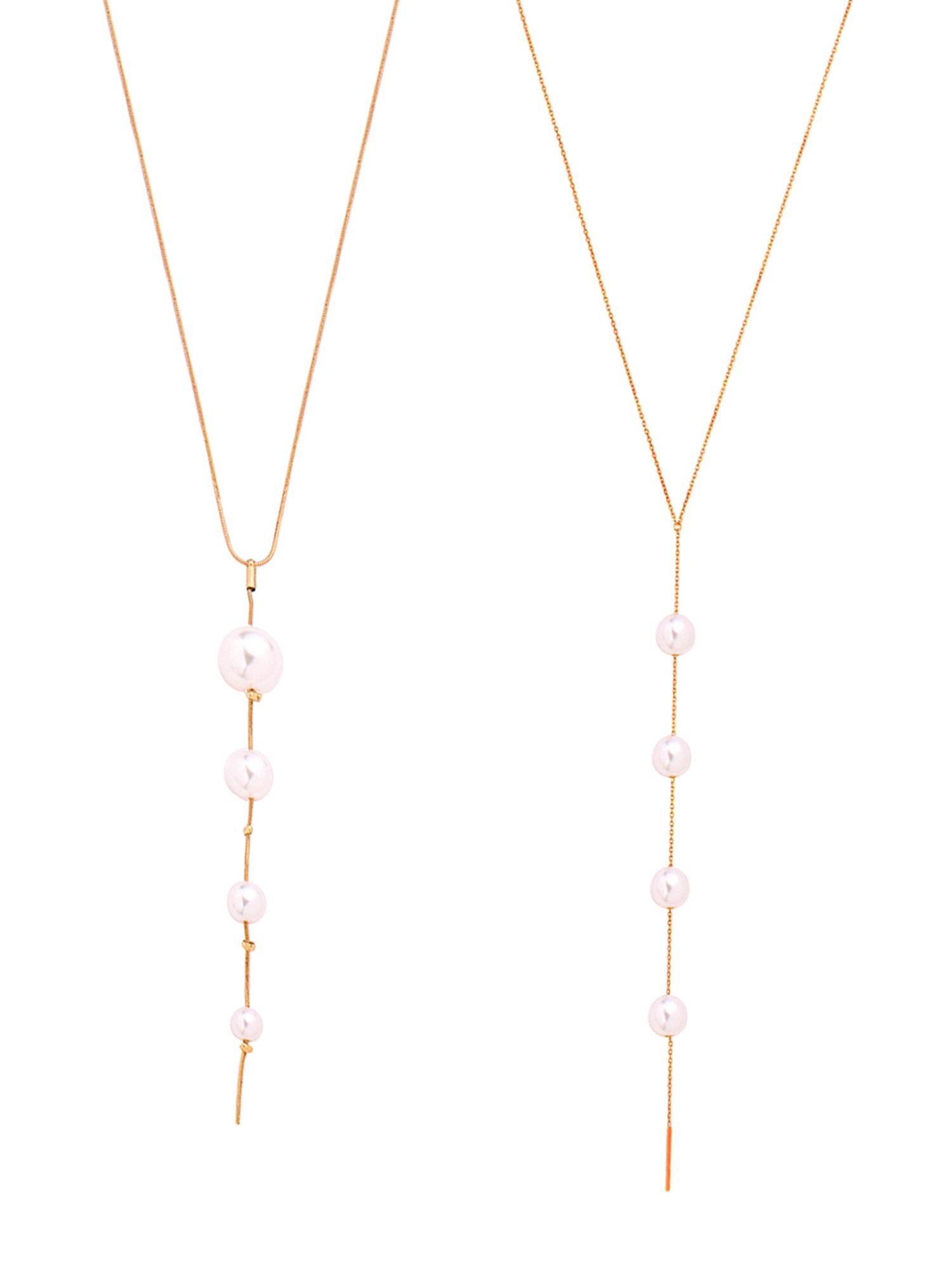 Pearl Fashion Gold Plated Choker Necklace