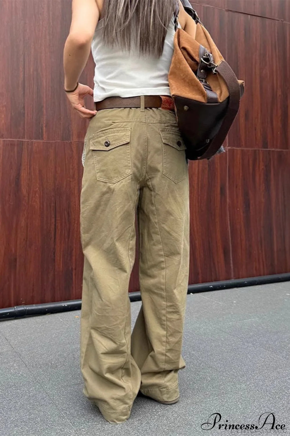 Vintage Draped Cuffed Pant