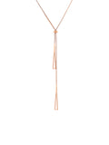 Rose Gold Shiny Stainless Pendant Necklace