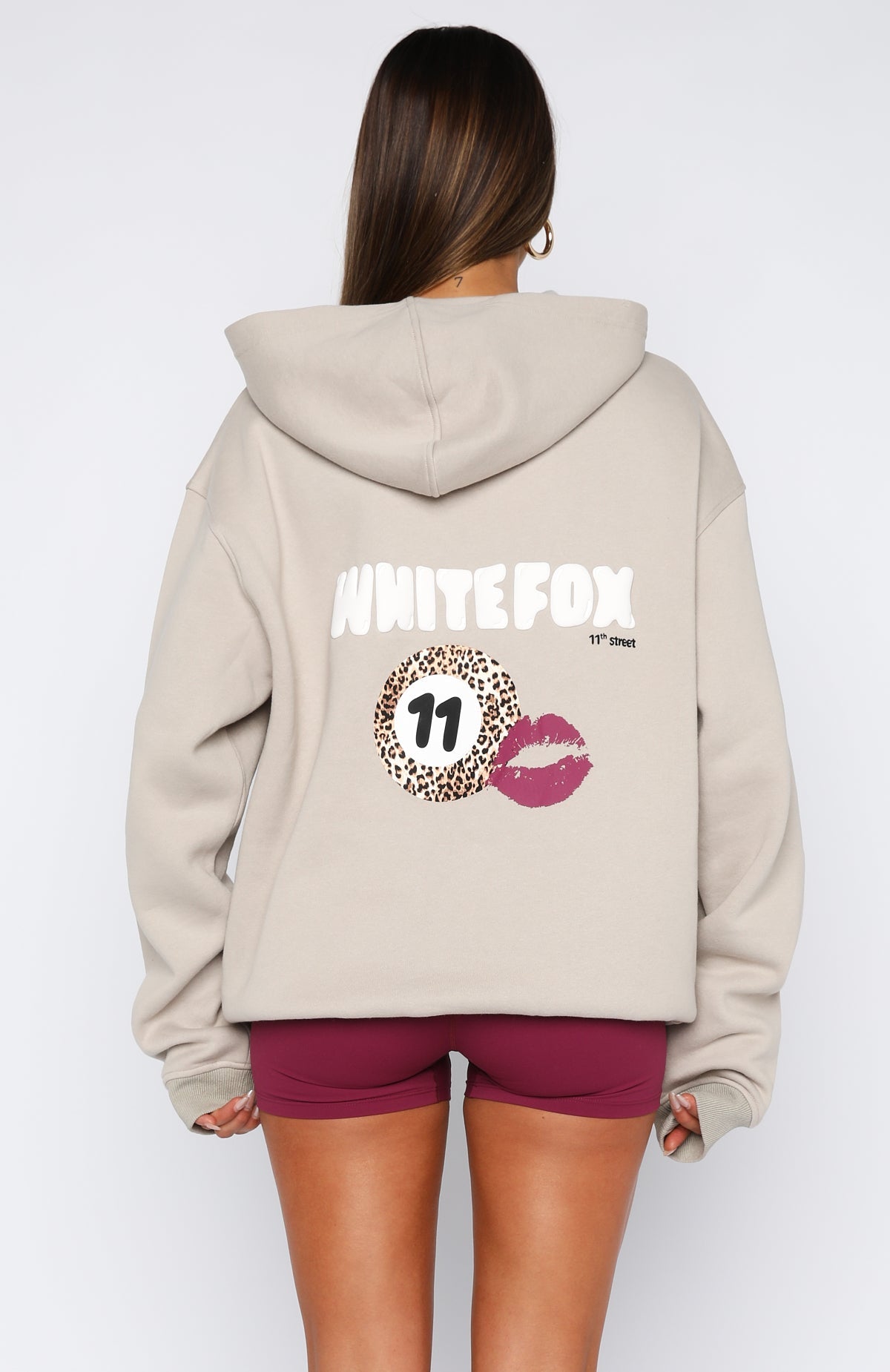11th Street Lucky Moon Kiss Hoodie