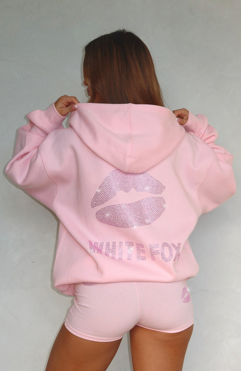 Celebrating Love Zip Pink Hoodie