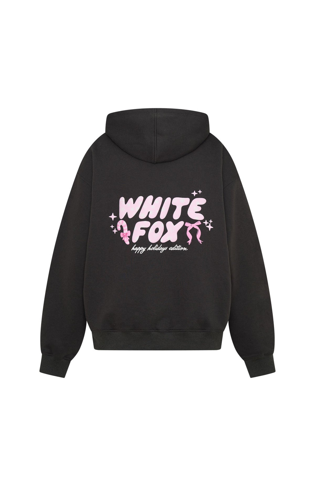 Christmas Feeling Oversized Charcoal Hoodie