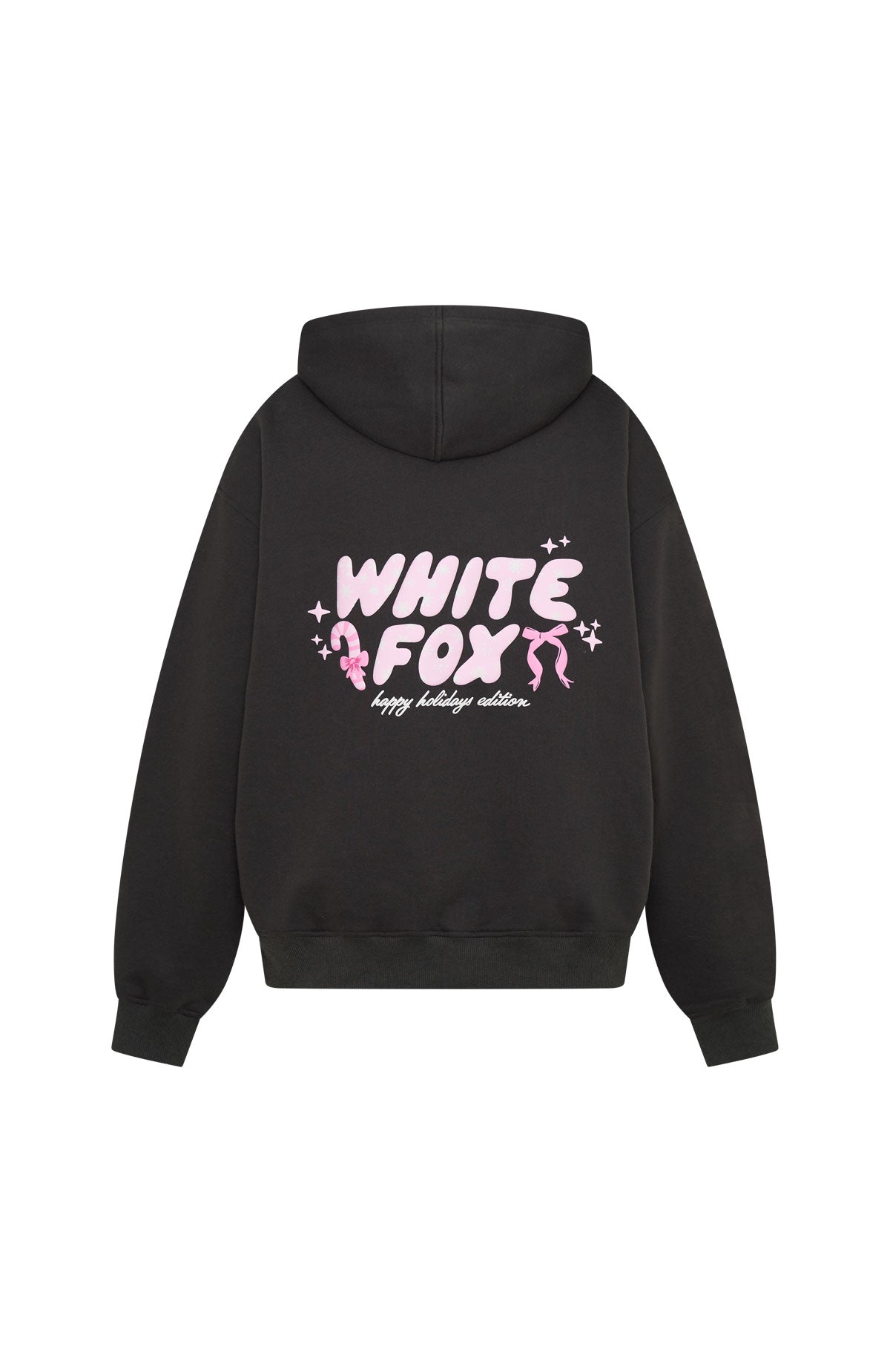 Christmas Feeling Oversized Charcoal Hoodie