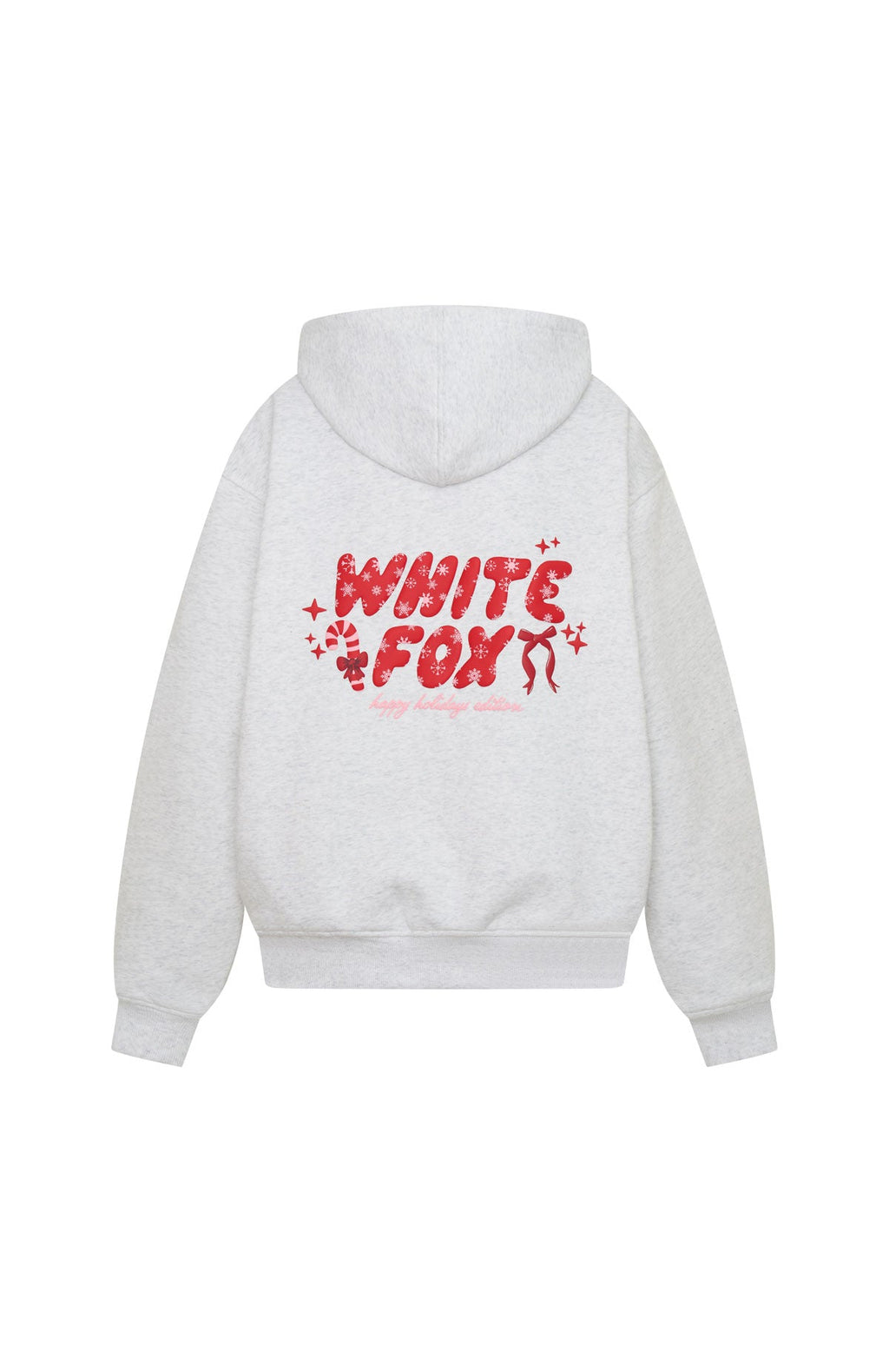 Christmas Feeling Oversized Grey Marle Hoodie