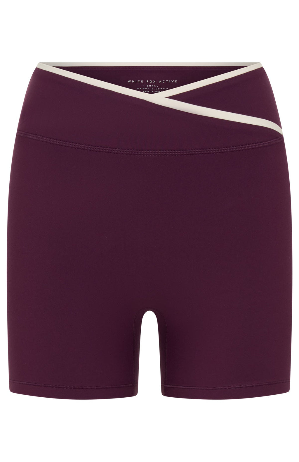Plum Cream Defence Sport Bike Short