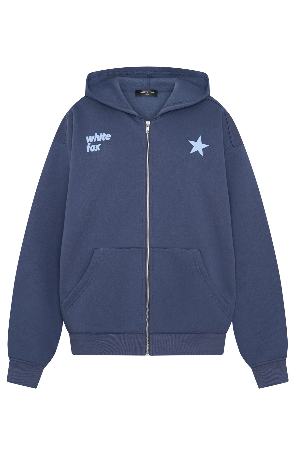 From Archives Charli Zip Front Navy Hoodie