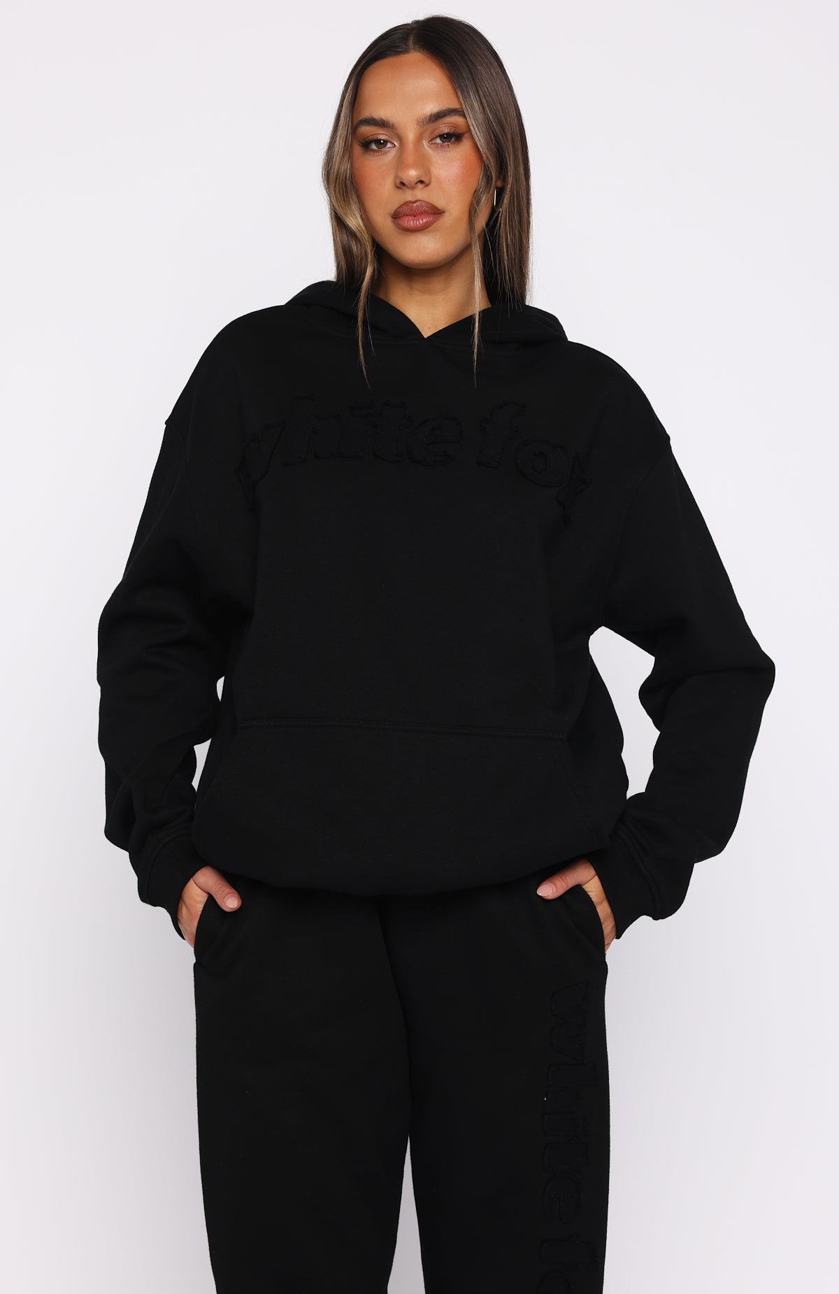 From Archives Lexi Oversized Black Hoodie