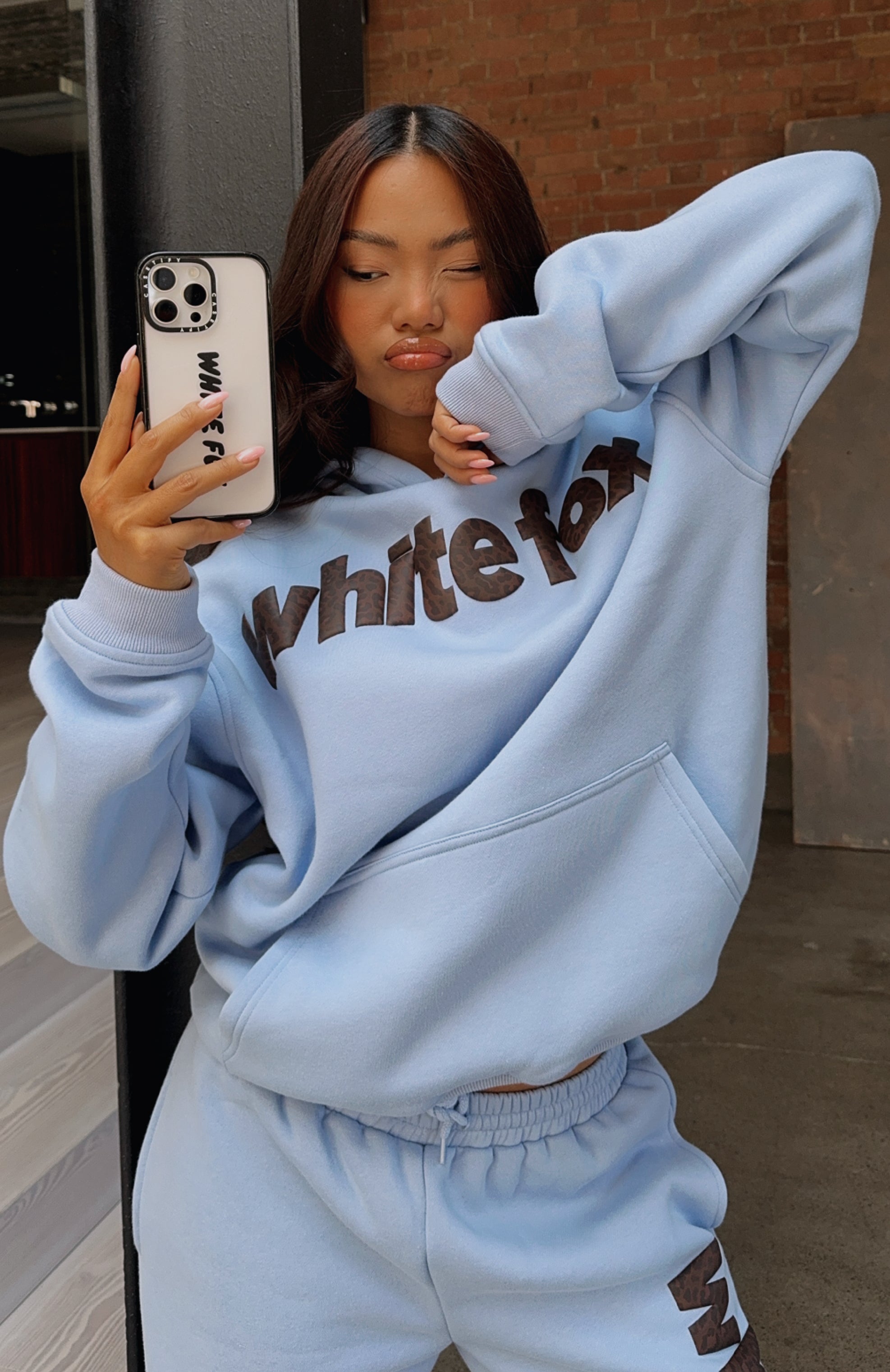 From Archives Allora Blue Hoodie