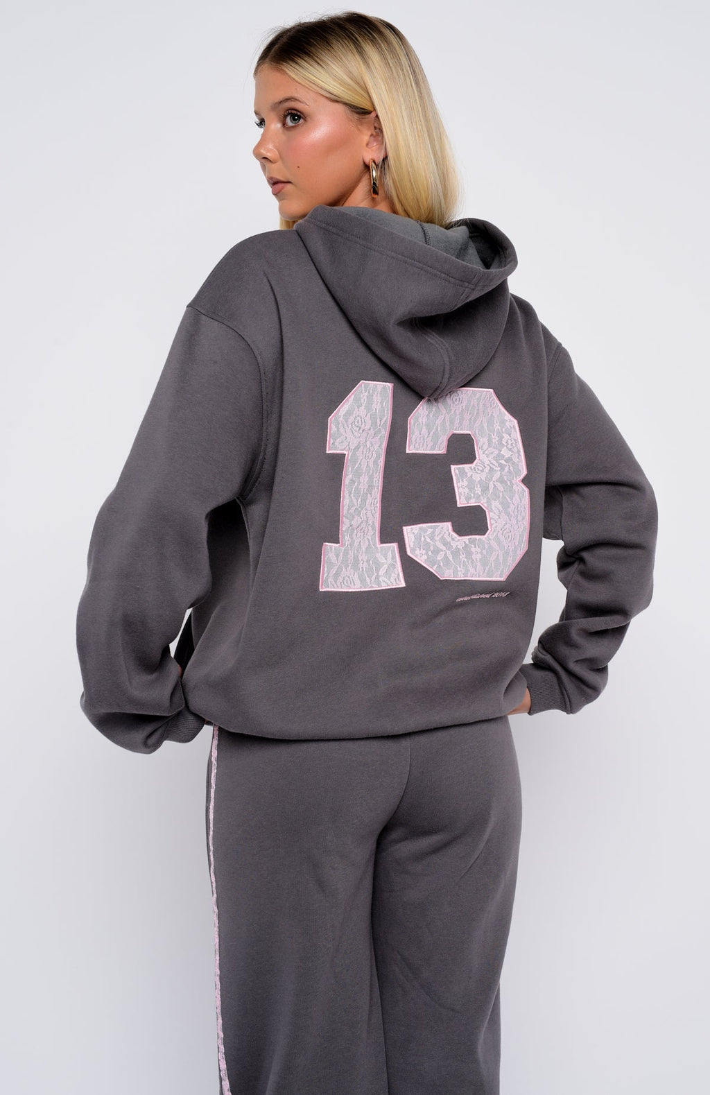 Gave You Everything Oversized Volcanic Hoodie