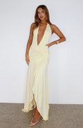 Lemon Grande Dame Chic Maxi Dress