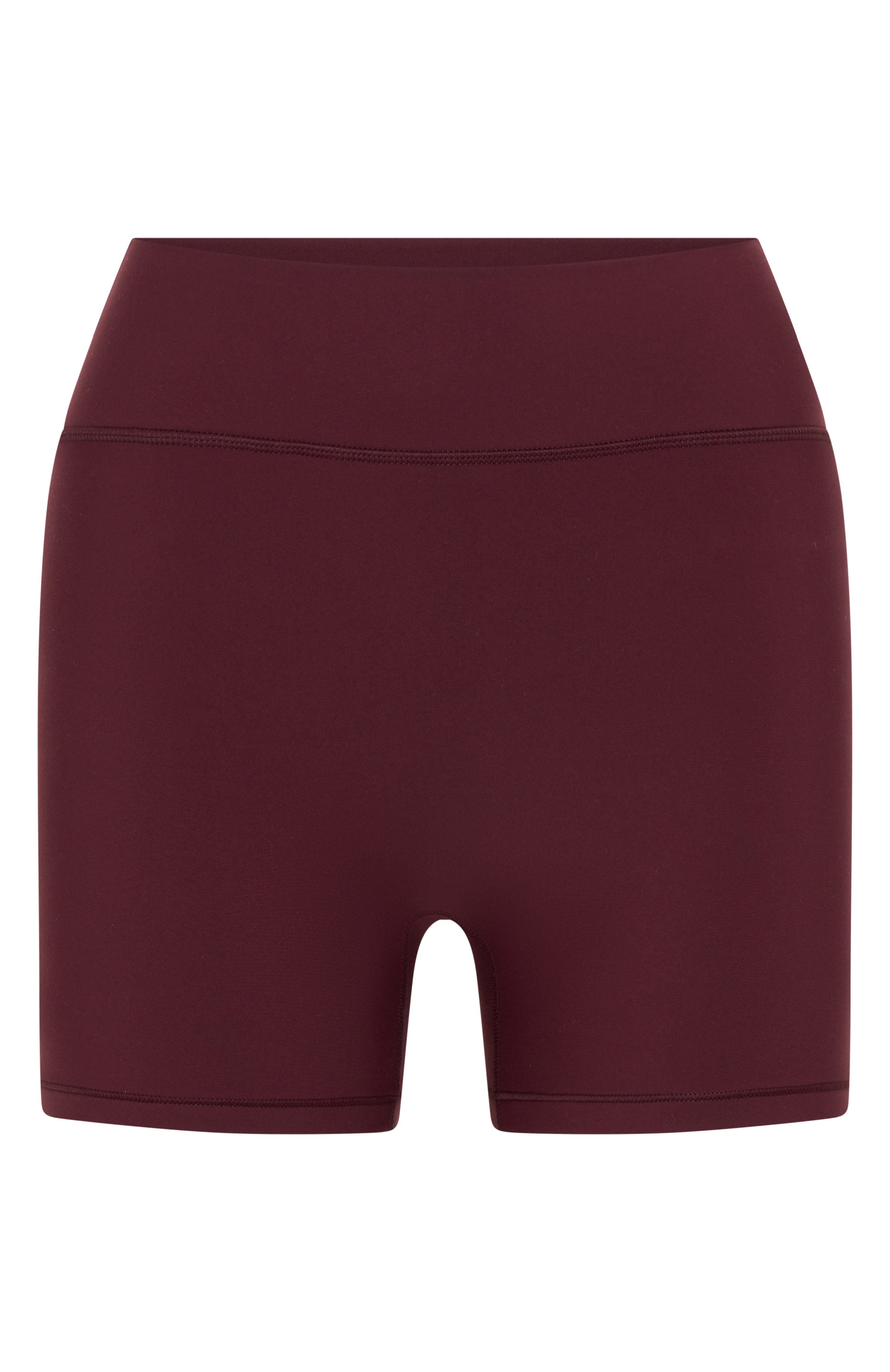 Merlot Keep Up High Waist Fit Short