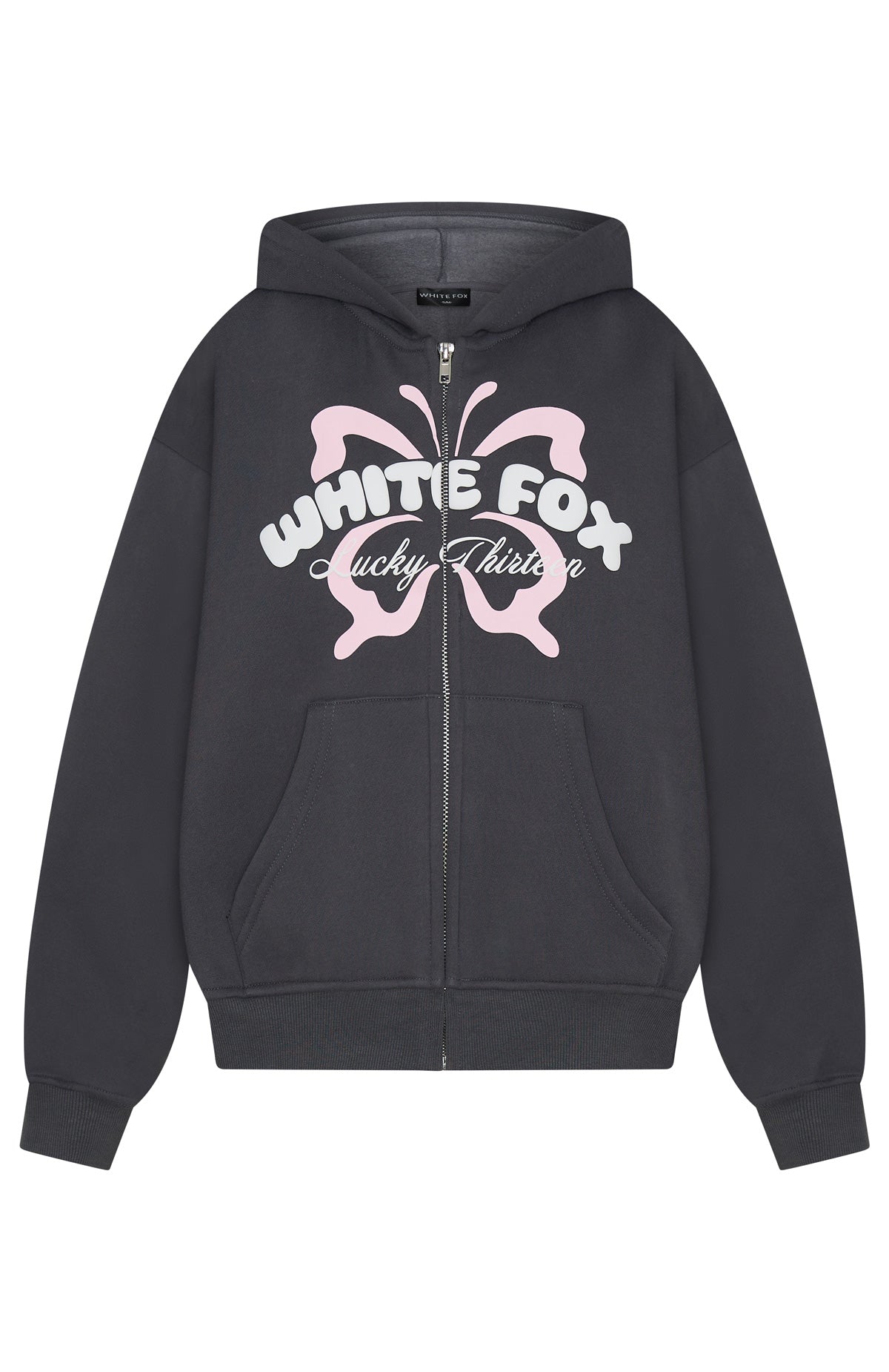 Lucky Thirteen Audrina Boxy Volcanic Hoodie