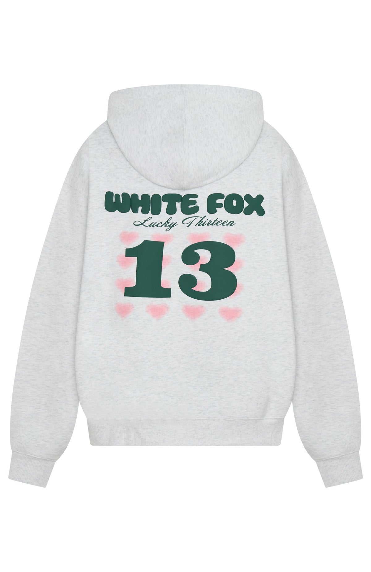 Lucky Thirteen Charise Zip Grey Marle Hoodie