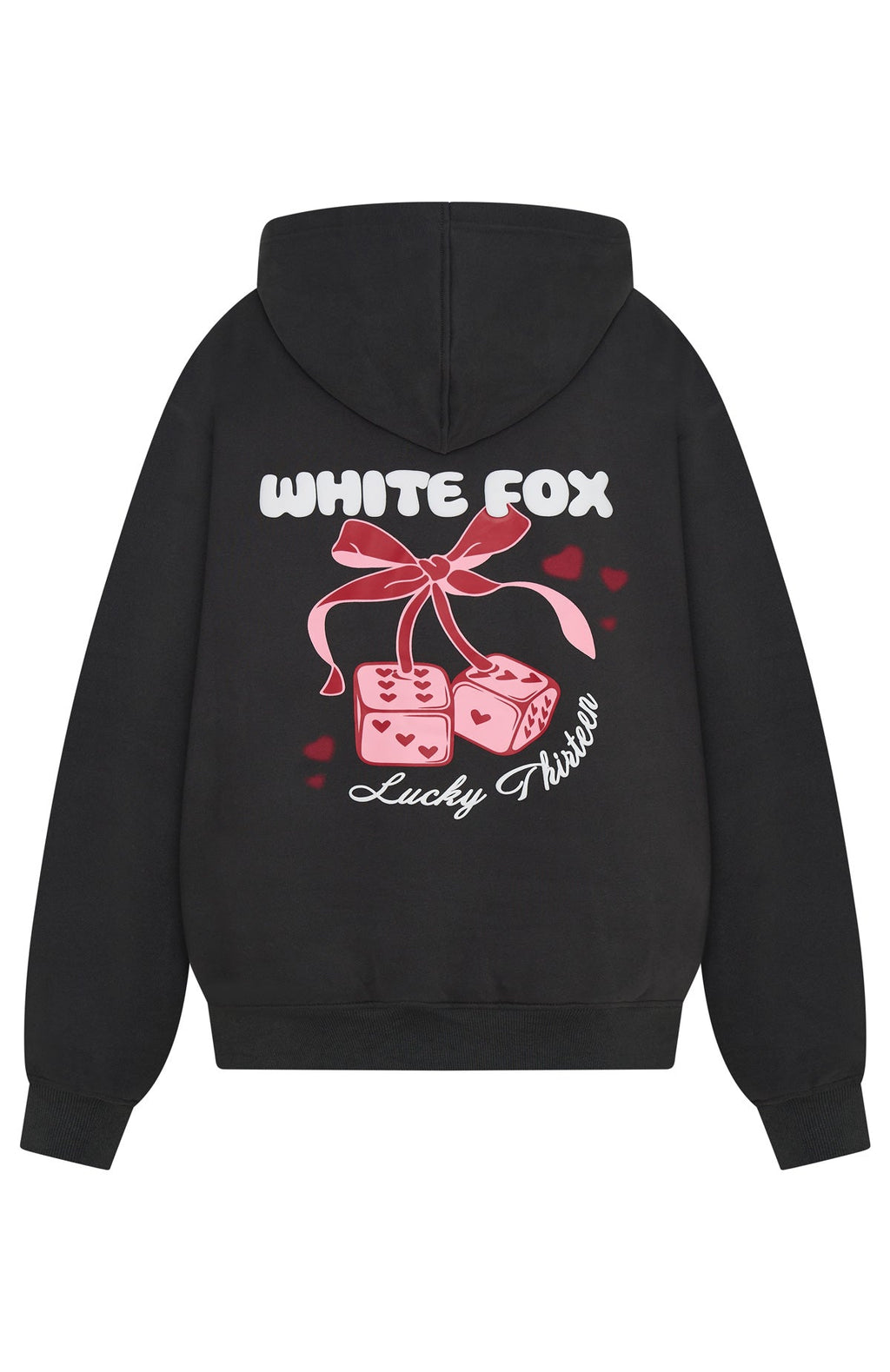Lucky Thirteen Cheyenne Oversized Charcoal Hoodie