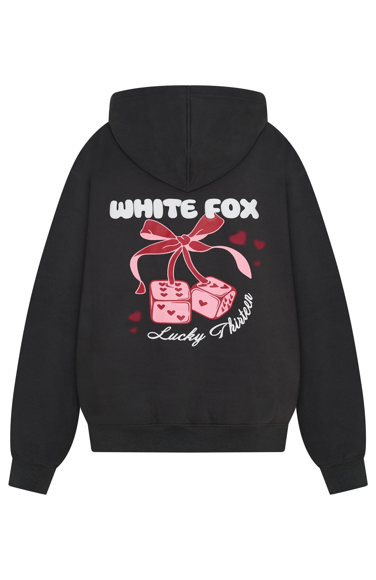 Lucky Thirteen Cheyenne Oversized Charcoal Hoodie