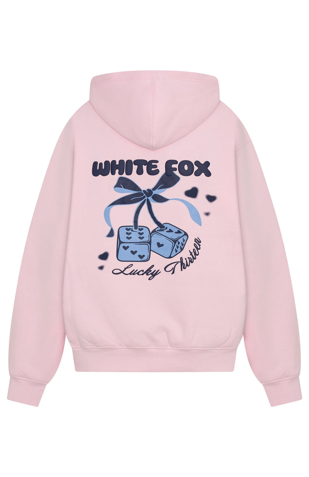 Lucky Thirteen Cheyenne Oversized Soft Pink Hoodie