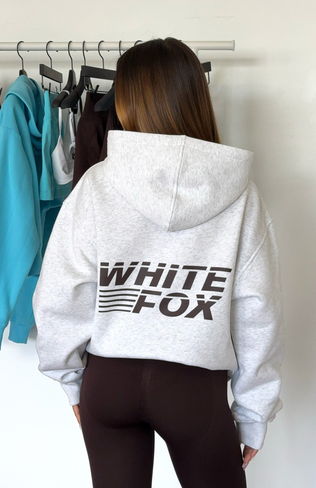 Name Of Game Oversized Grey Marle Hoodie