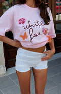 White Honeymoon Lace Elegant Short