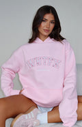 Sweet Moments Oversized Pink Hoodie