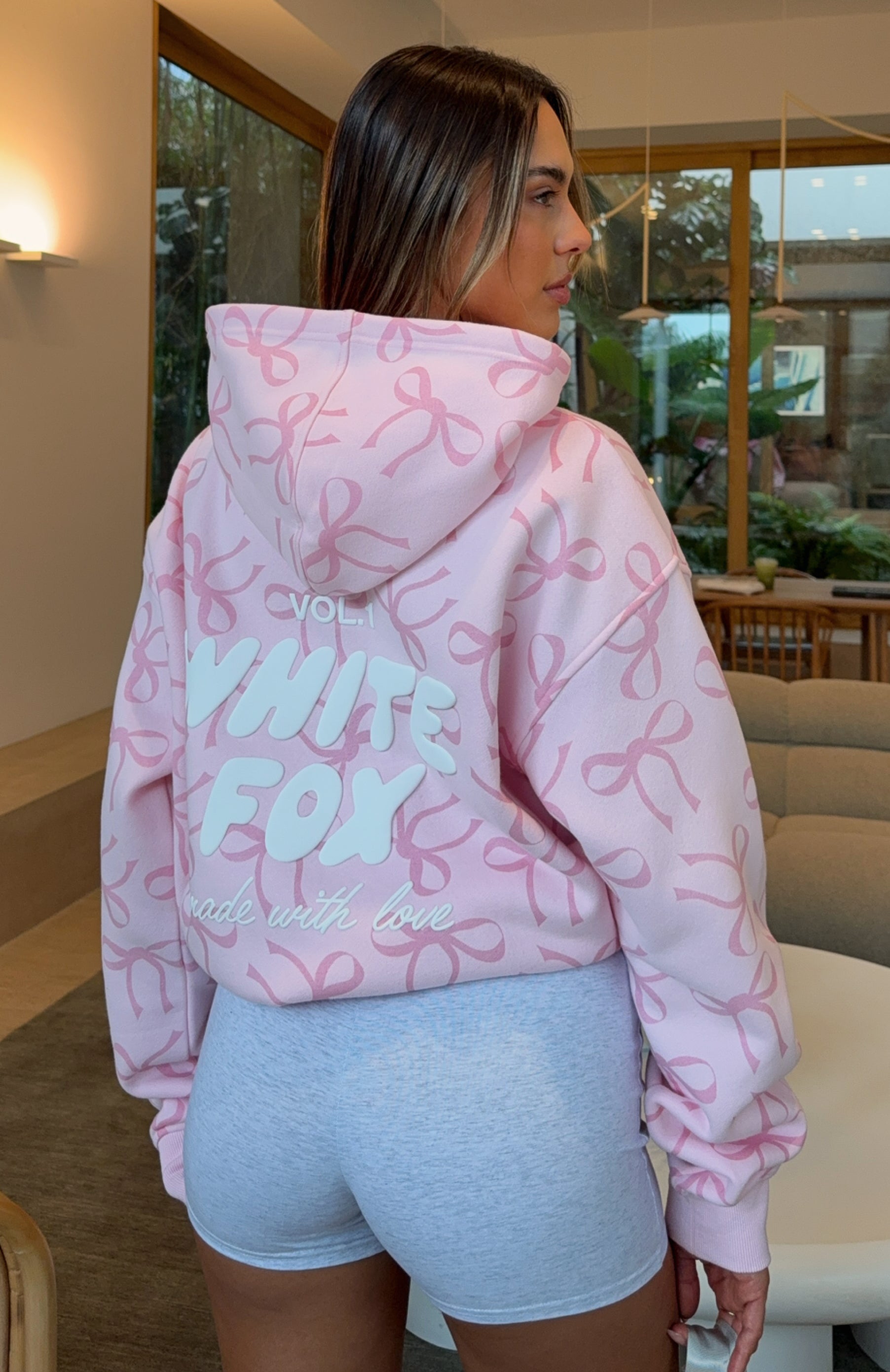Vol. 1 Oversized Posy Bow Hoodie