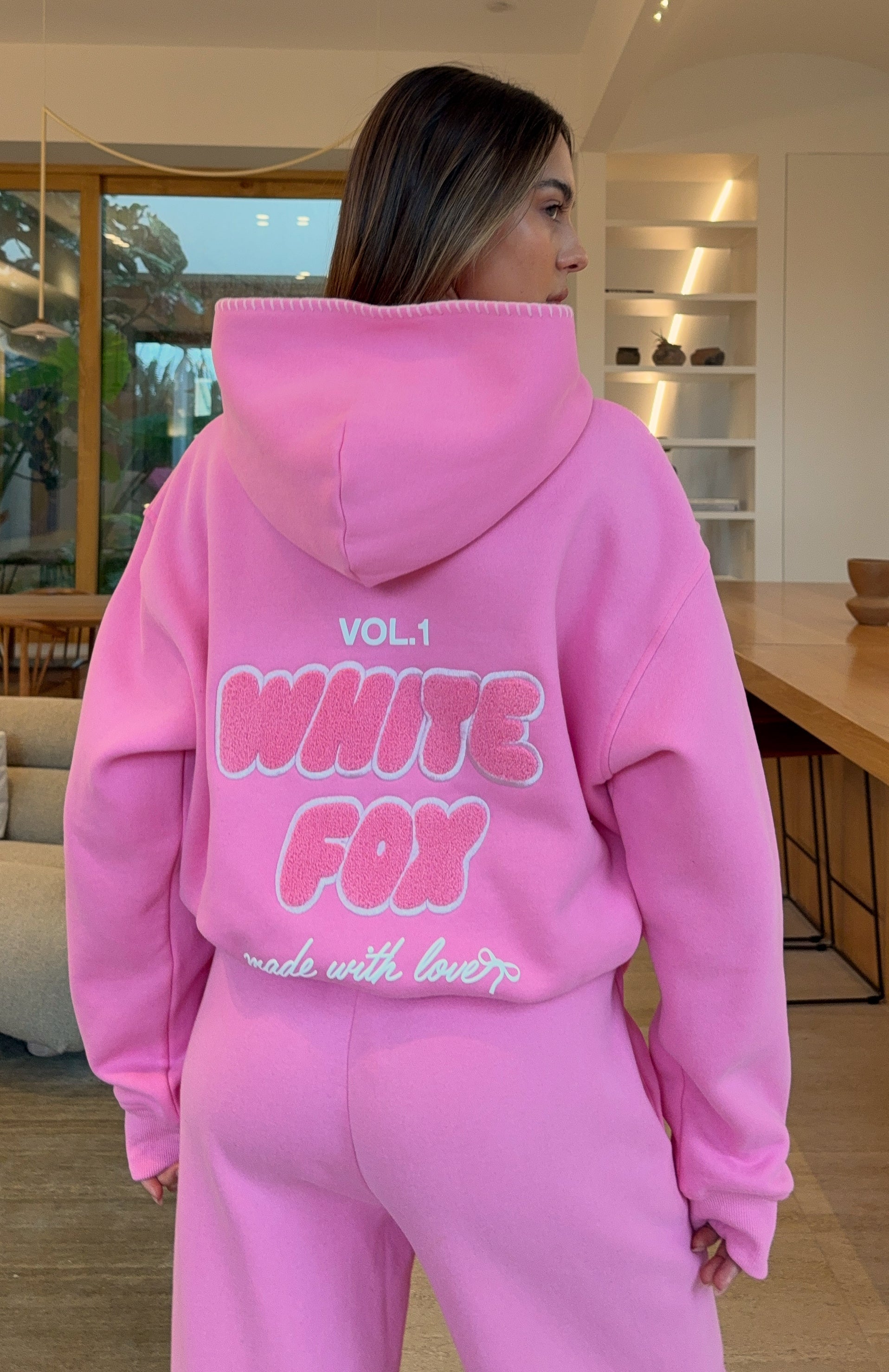 Vol. 1 Oversized Bubblegum Hoodie