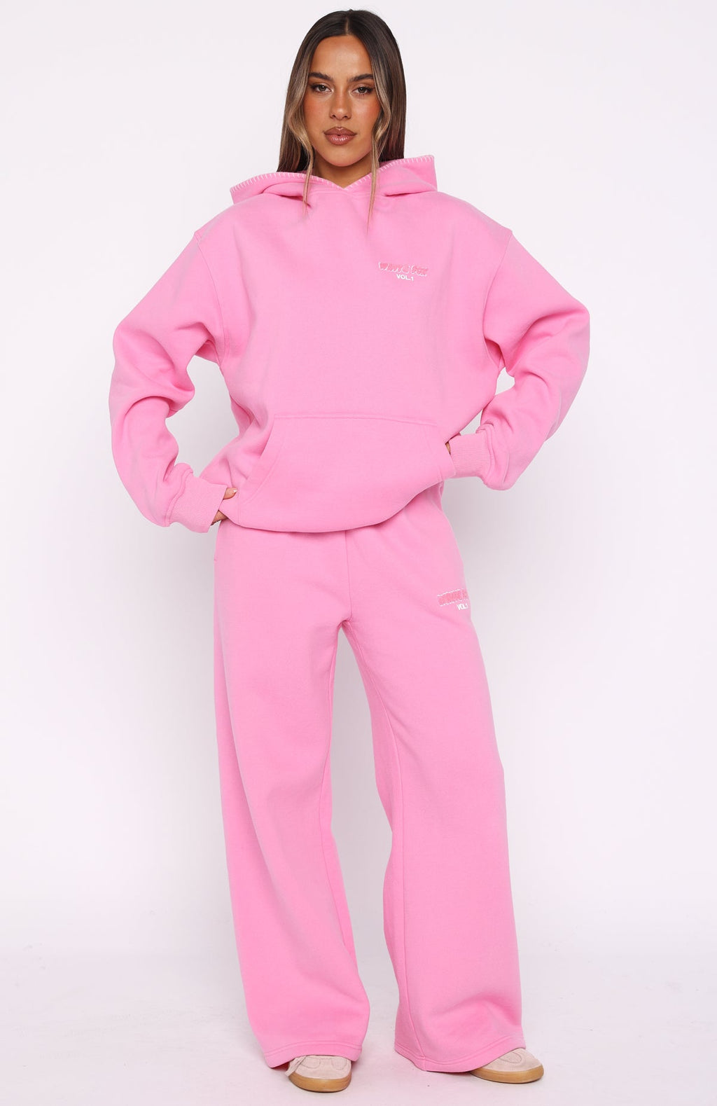 Vol. 1 Oversized Bubblegum Hoodie