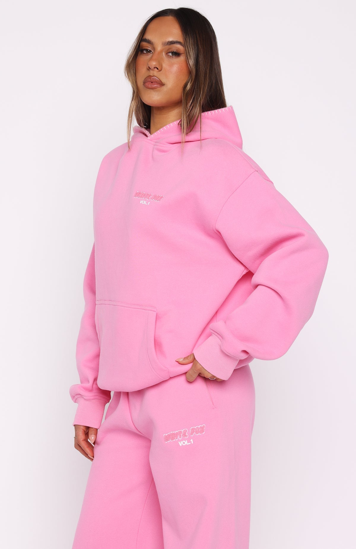 Vol. 1 Oversized Bubblegum Hoodie