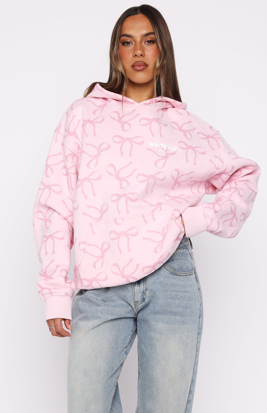 Vol. 1 Oversized Posy Bow Hoodie