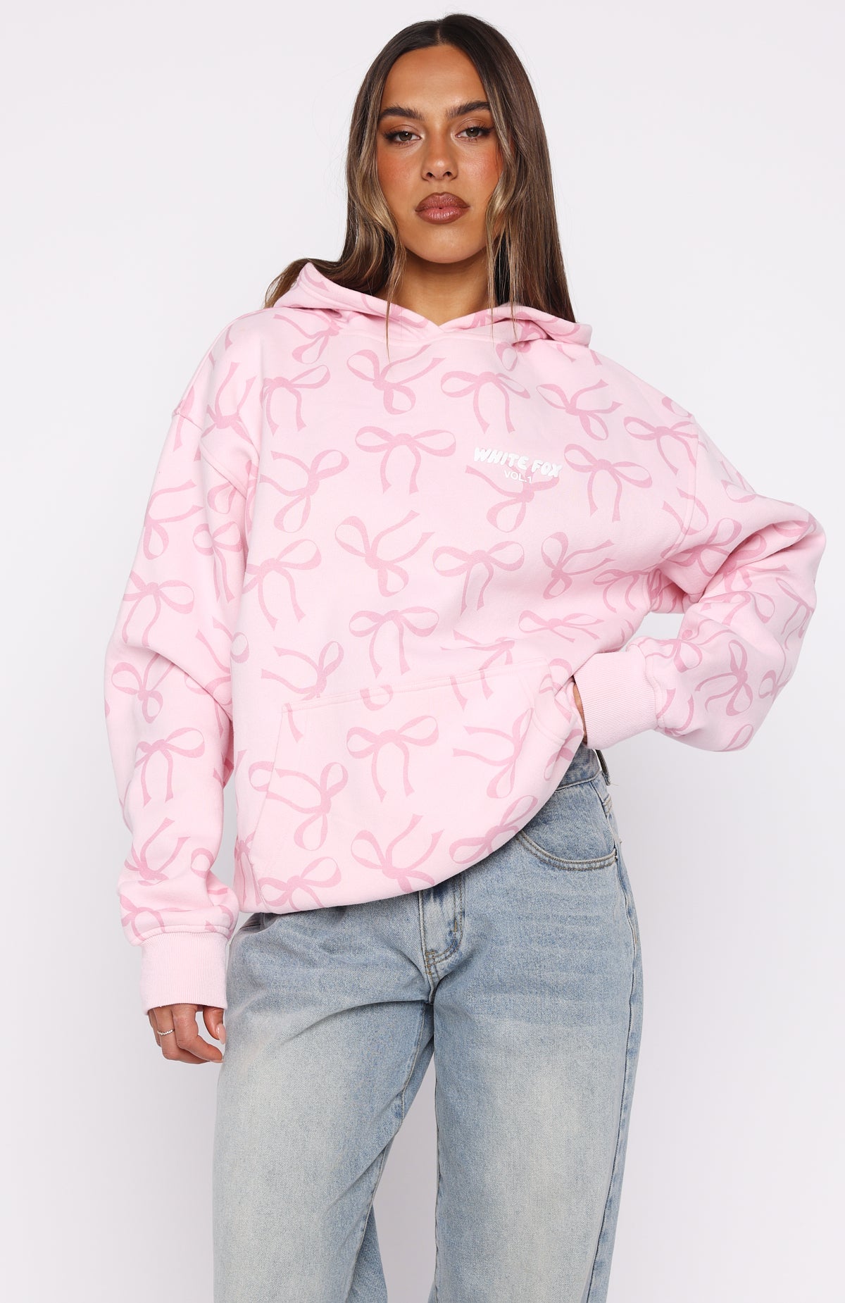 Vol. 1 Oversized Posy Bow Hoodie