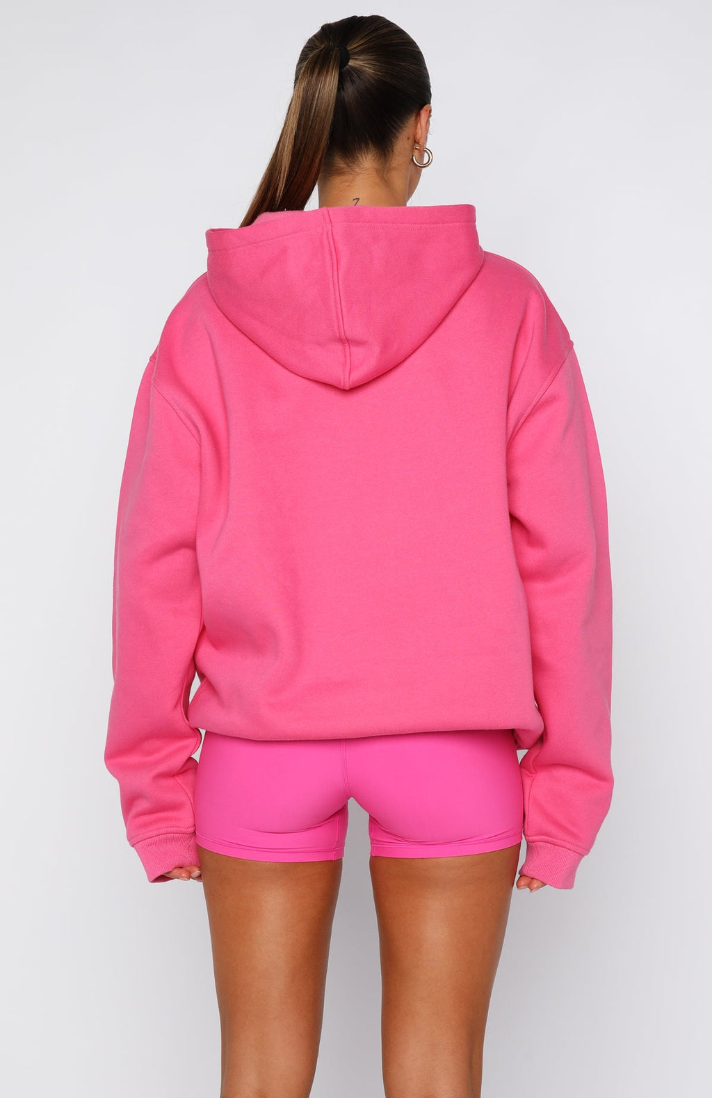 Winning Team Oversized Bubblegum Hoodie