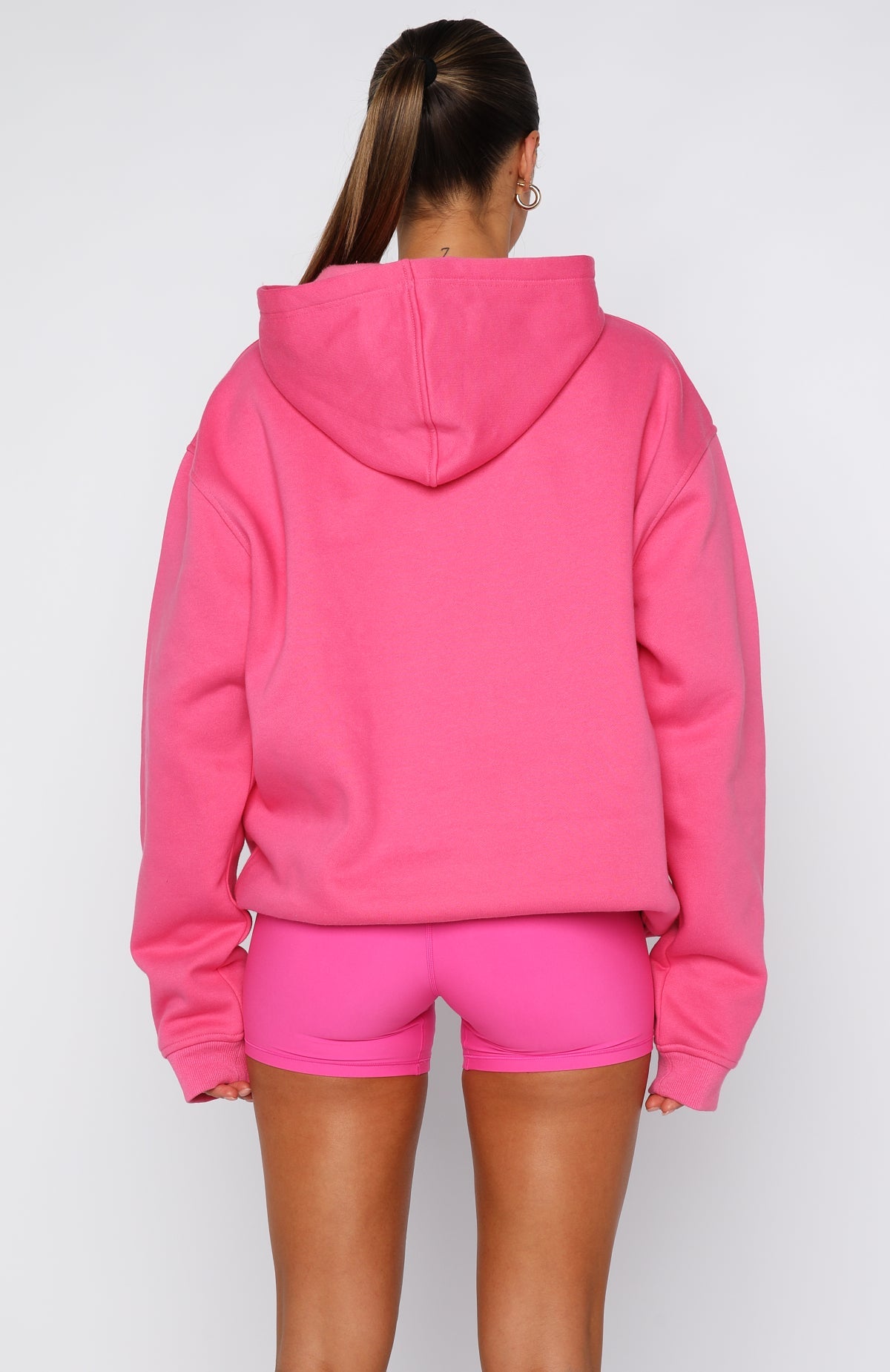 Winning Team Oversized Bubblegum Hoodie
