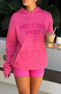 Winning Team Oversized Bubblegum Hoodie