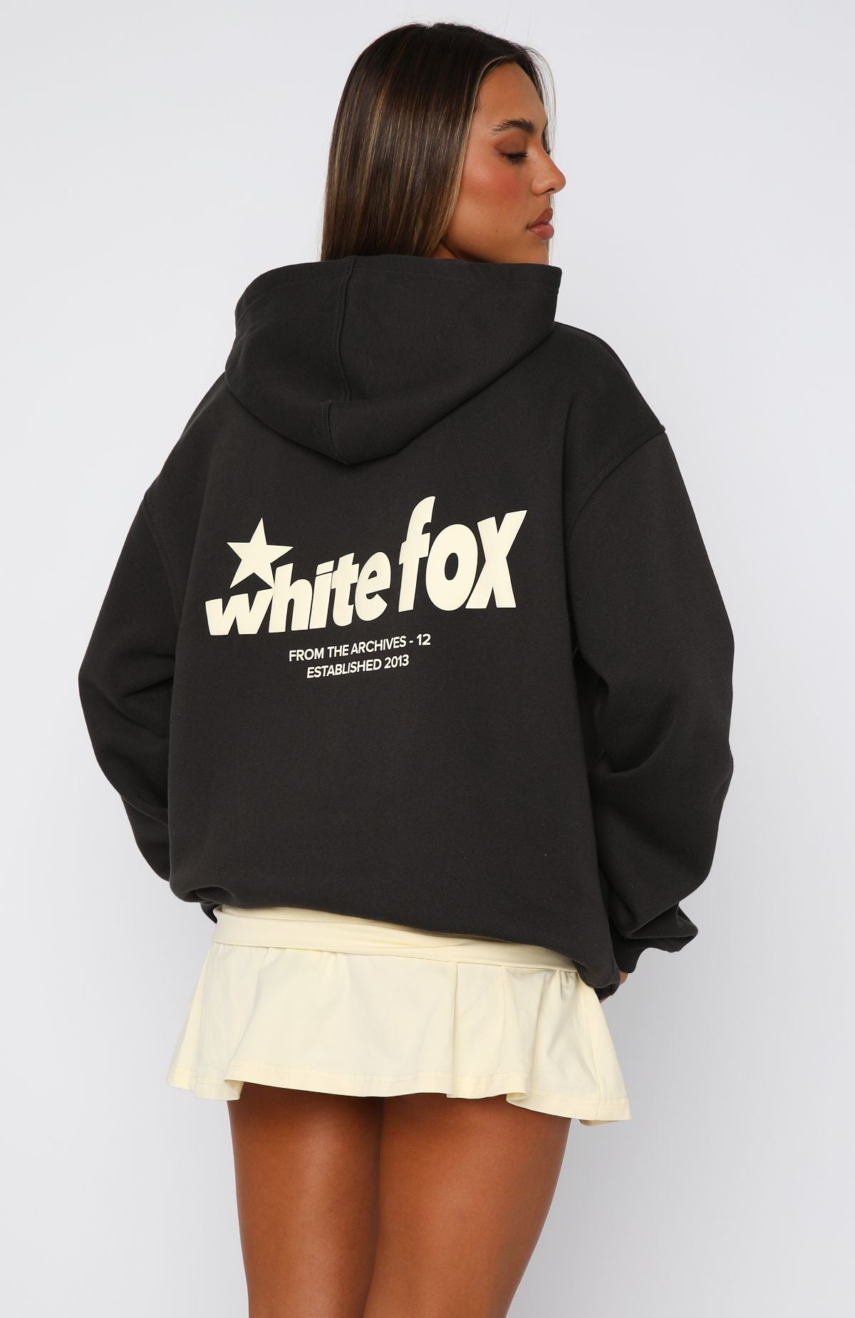 From Archives Charli Oversized Charcoal Hoodie