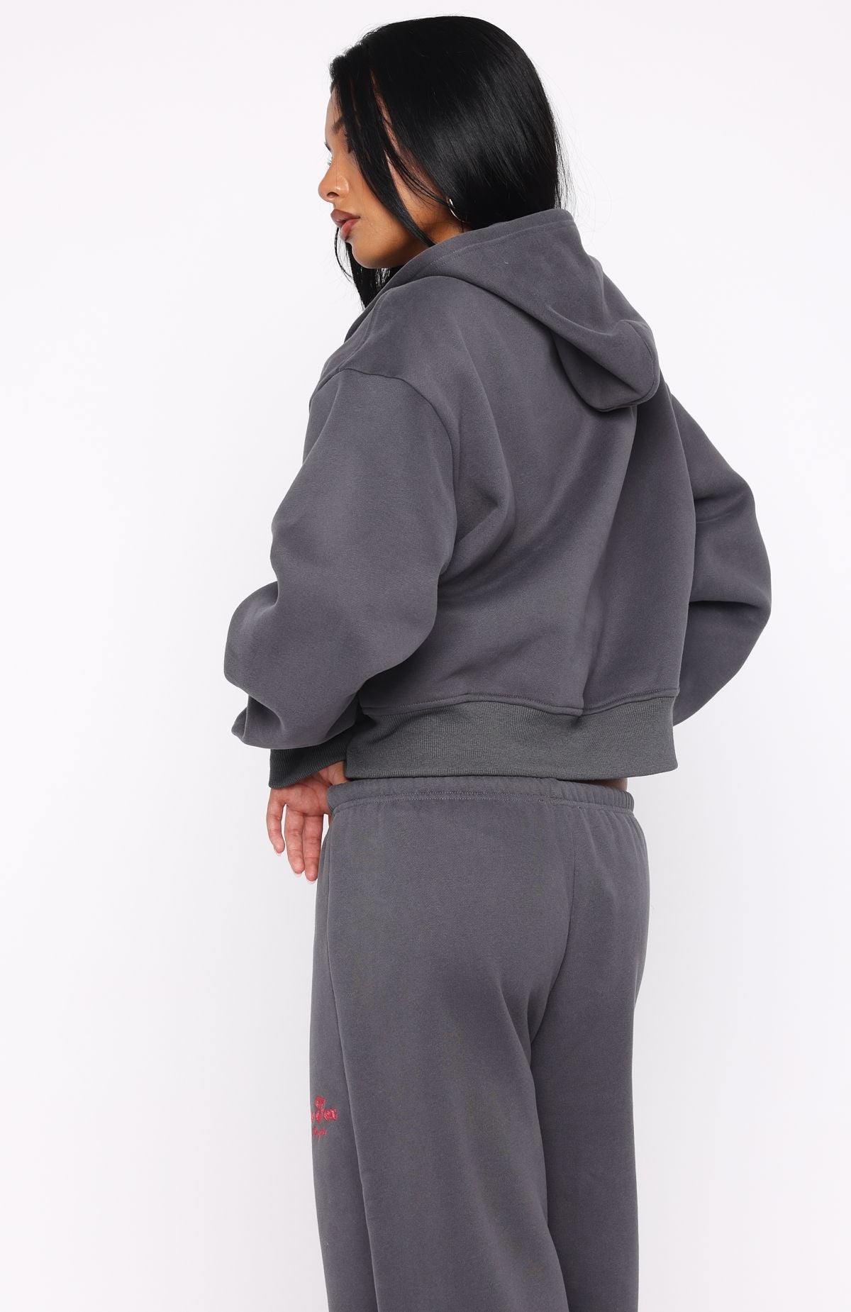 Through Thick Thin Boxy Volcanic Hoodie