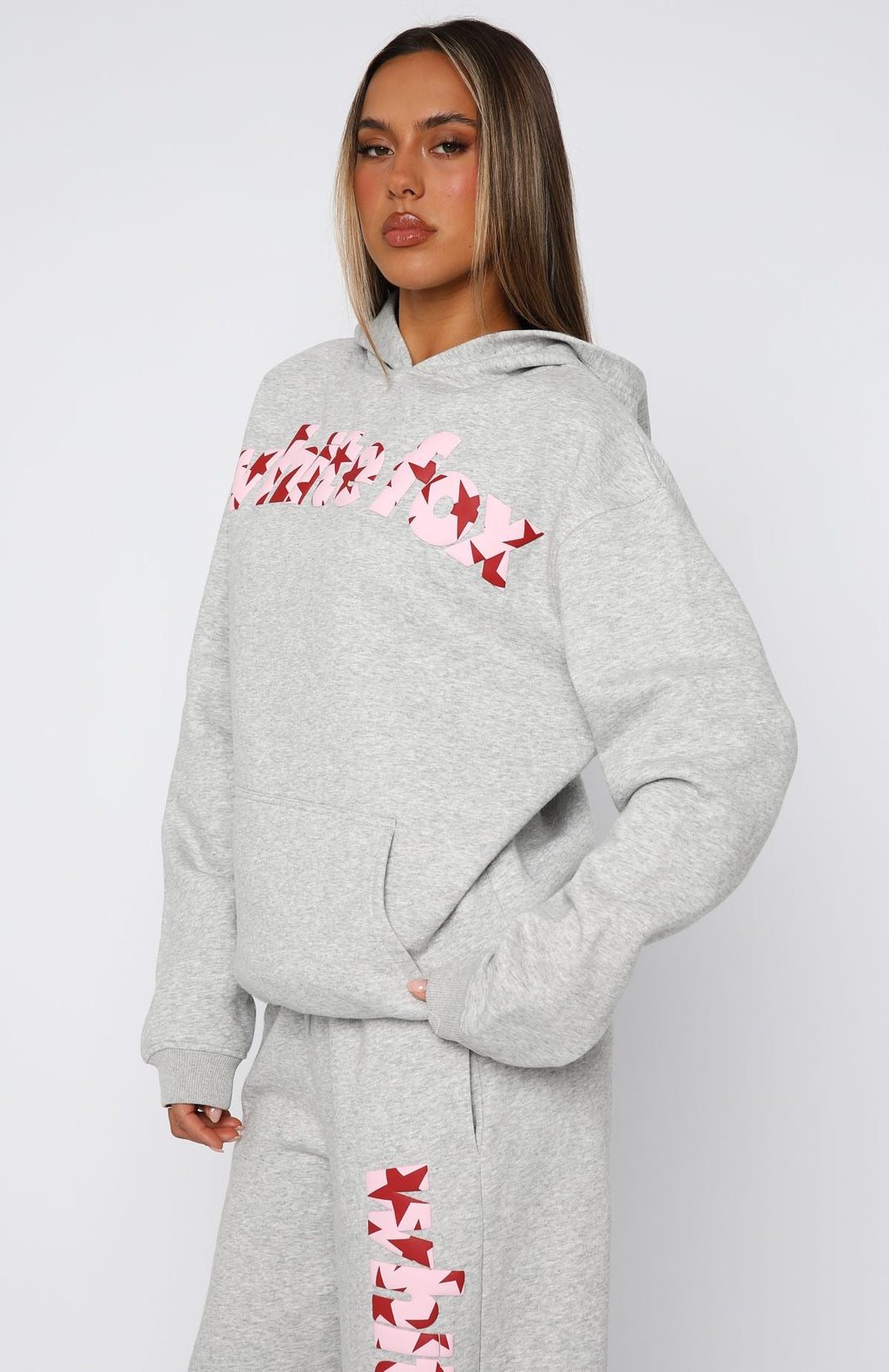 From Archives Jaxx Oversized Dark Grey Marle Hoodie